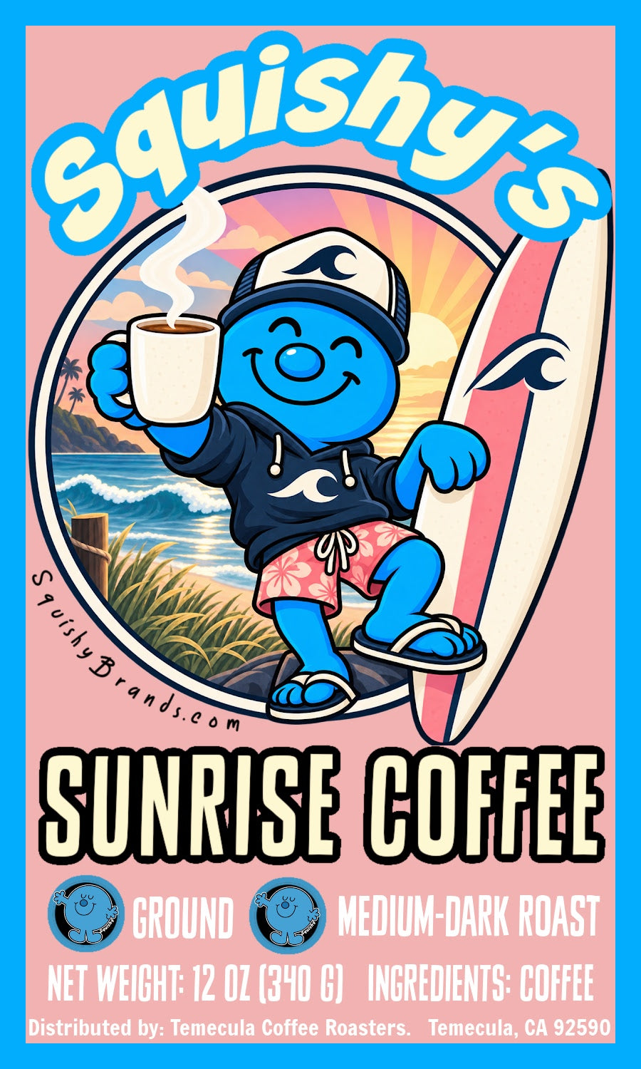 Squishy's Sunrise Coffee; 12oz [FREE SHIPPING]