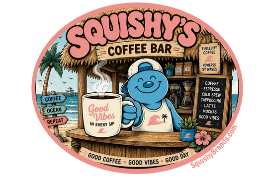 Squishy's Coffee Bar Unisex t-shirt