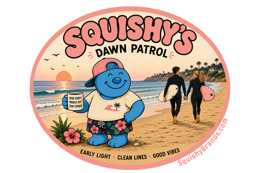Squishy's Dawn Patrol Unisex t-shirt