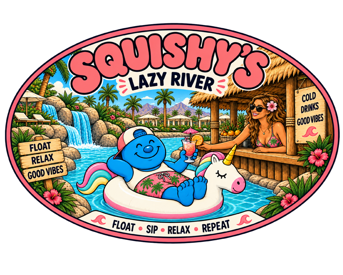 Squishy's Lazy River Unisex t-shirt