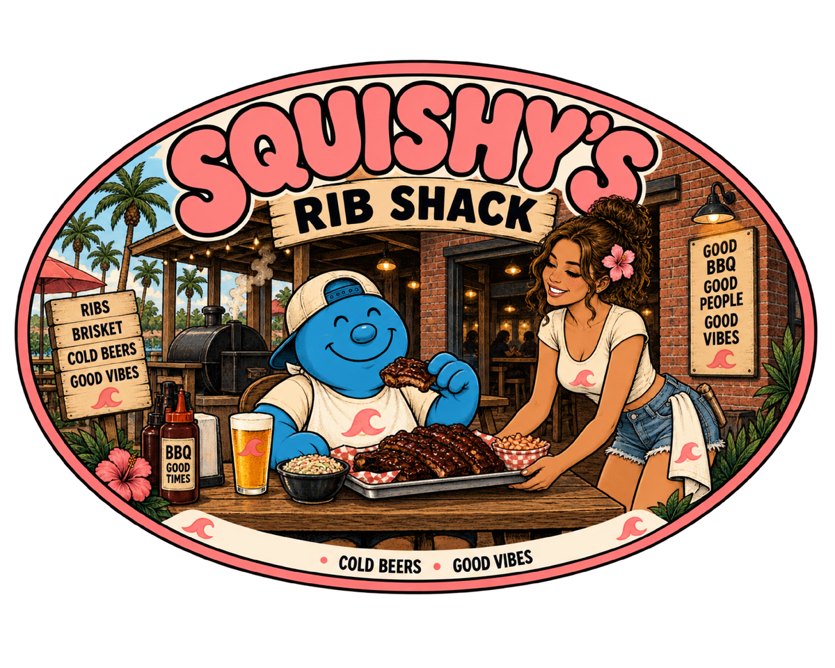 Squishy's Rib Shack Unisex t-shirt