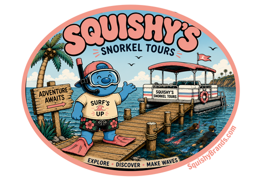 Squishy's Snorkel Tours Unisex t-shirt