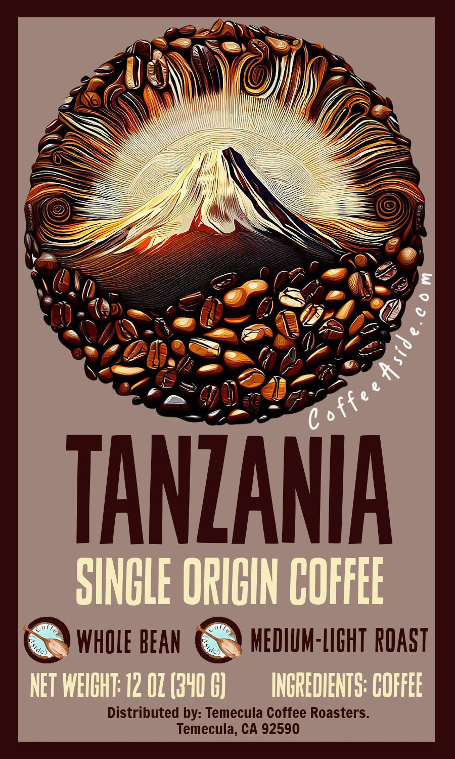 Tanzania; 12oz. [FREE SHIPPING]