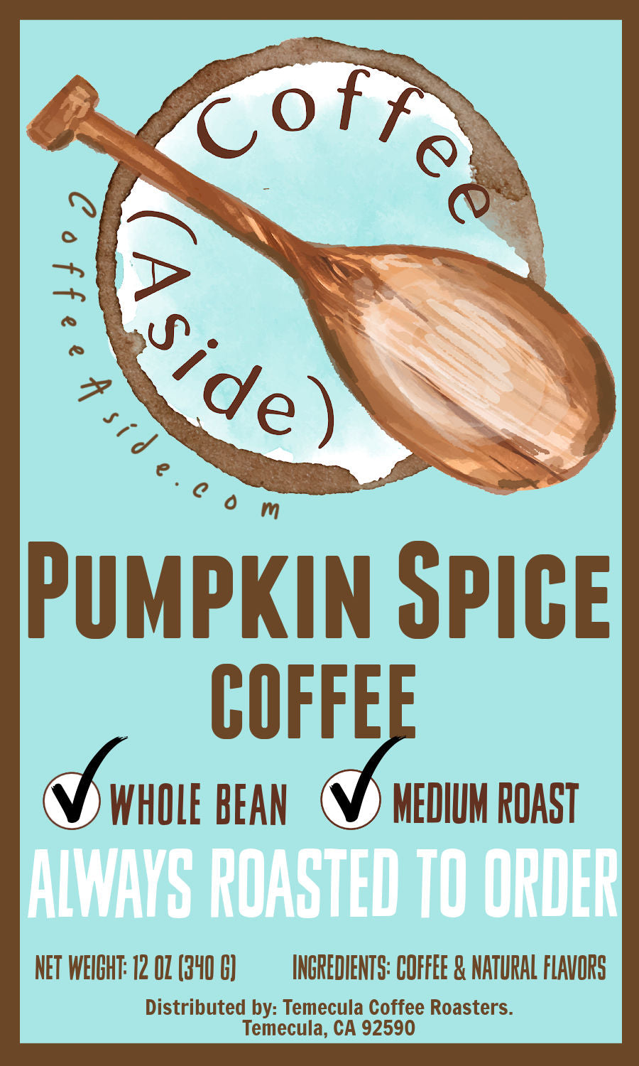 Pumpkin Spice! 12oz [FREE SHIPPING]