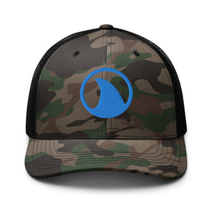 VIDA FIN Camouflage trucker hat