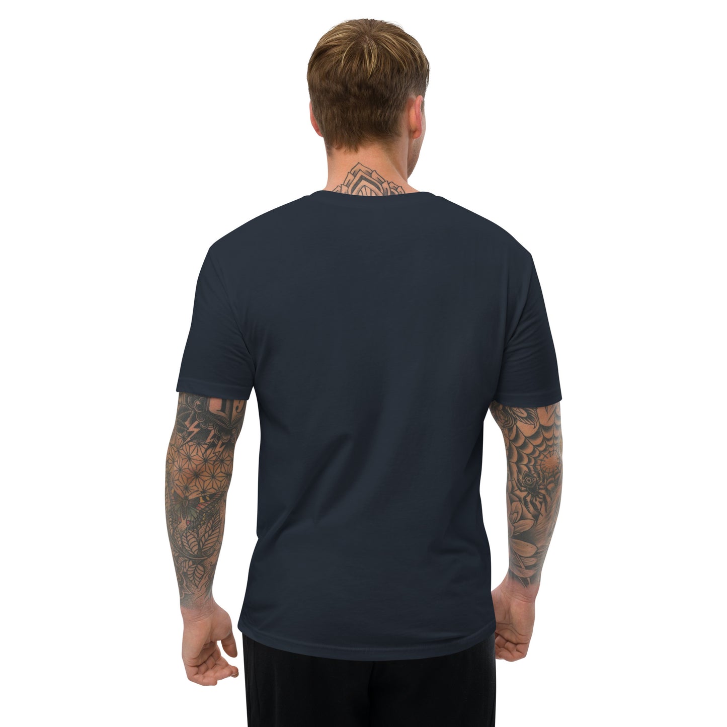 "Experience is the Mother of Creativity" Embroidered T-shirt (Athletic Fit)