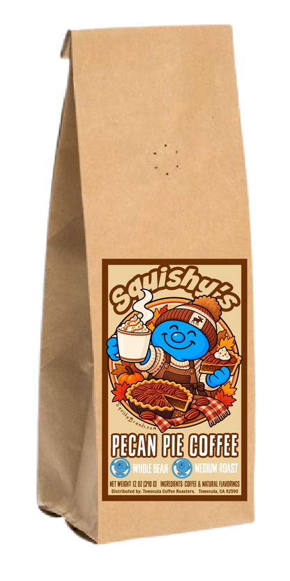 Squishy's Pecan Pie Naturally Flavored Coffee; 12oz. [FREE SHIPPING]