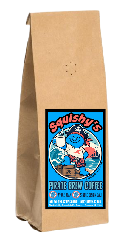 Squishy Pirate Brew (Bali Blue); 12oz. [FREE SHIPPING]