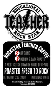 Educational Rockstar Coffee (Cowboy Blend); 12oz [FREE SHIPPING]