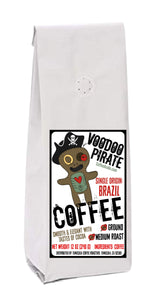 Voodoo Pirate Coffee (Brazil); 12oz [FRE SHIPPING]