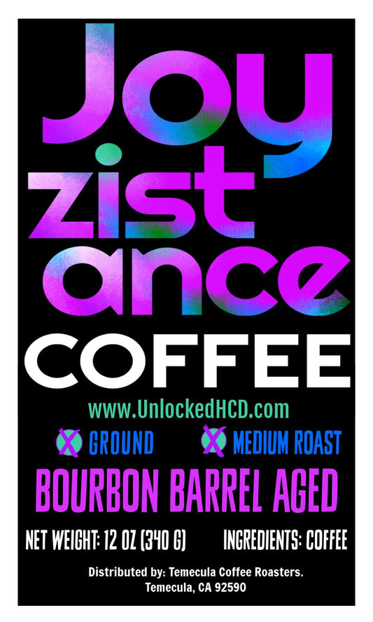 Joyzistance Coffee (Bourbon Barrel Aged); 12oz [FREE SHIPPING]