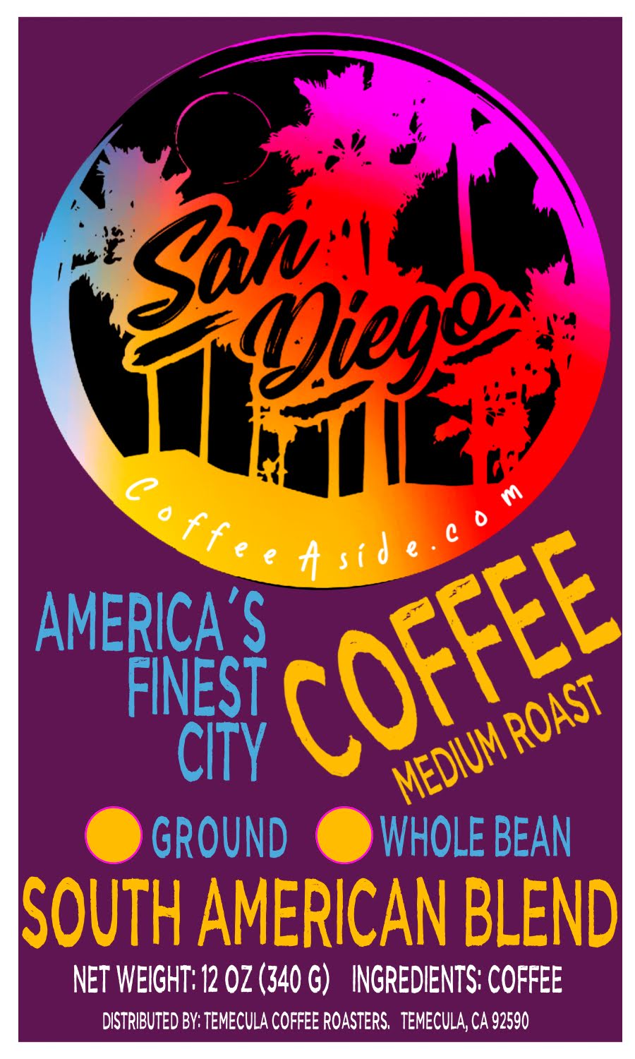 America's Finest Coffee; 12oz [FREE SHIPPING]