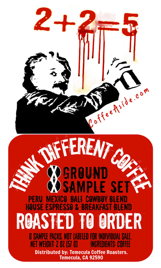 Think Different Coffees; Sampler Set [FREE SHIPPING]