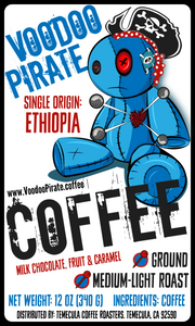Voodoo Pirate (Ethiopia); 12oz. [FREE SHIPPING]