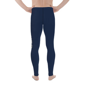 Unlocked Active Men's Compression Pants (Navy Blue)