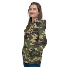 Load image into Gallery viewer, &quot;Unlocked Green Camo&quot; Hoodie (Athletic Fit/Rad Soft Feel)
