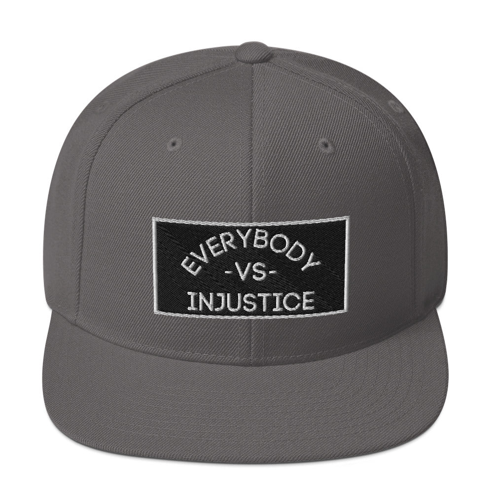 "Everybody VS Injustice" Snapback Hat