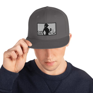 "Cart Girl Golf" Snapback Camo Hat