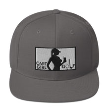 Load image into Gallery viewer, &quot;Cart Girl Golf&quot; Snapback Camo Hat
