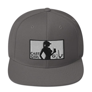 "Cart Girl Golf" Snapback Camo Hat