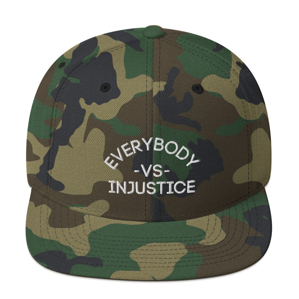 "Everybody -VS- Injustice" Snapback Hat