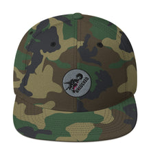 Load image into Gallery viewer, Unlocked Snapback Hat (Green Camo)
