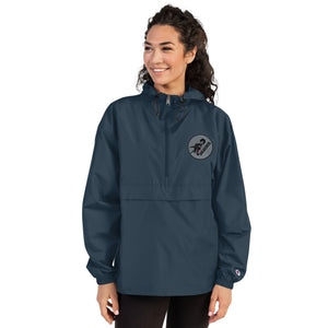 "Unlocked Outdoors" Champion Packable Unisex Jacket (Embroidered)