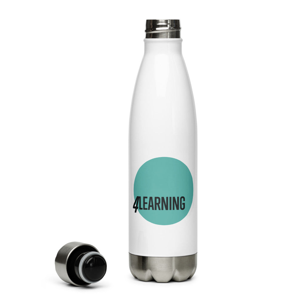 4Learning Stainless Steel Water Bottle