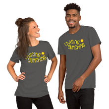 Load image into Gallery viewer, &quot;Chasing Sunshine&quot; Unisex T-Shirt (Regular Fit/Soft)
