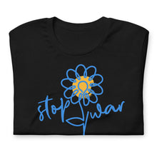 Load image into Gallery viewer, &quot;Stop War&quot; Unisex t-shirt (Regular Fit/Soft)
