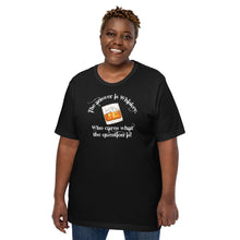 Load image into Gallery viewer, &quot;Whiskey is the Answer&quot; Unisex t-shirt
