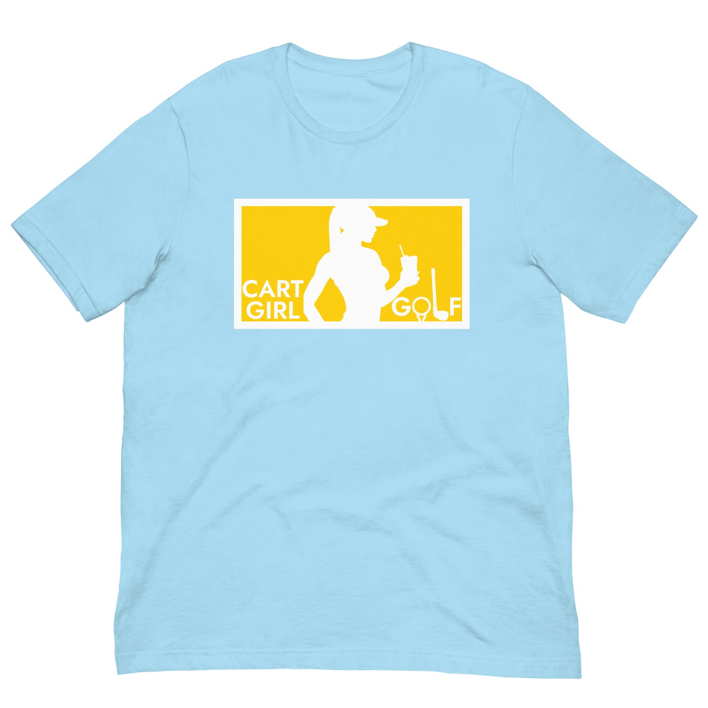 "Cart Girl Golf" T-shirt (Regular Fit/Soft)
