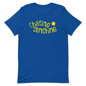 "Chasing Sunshine" Unisex T-Shirt (Regular Fit/Soft)