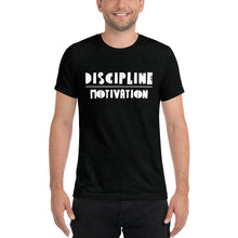 Load image into Gallery viewer, &quot;Discipline over Motivation&quot; Unisex t-shirt (Athletic Fit/Super Soft)

