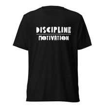 Load image into Gallery viewer, &quot;Discipline over Motivation&quot; Unisex t-shirt (Athletic Fit/Super Soft)
