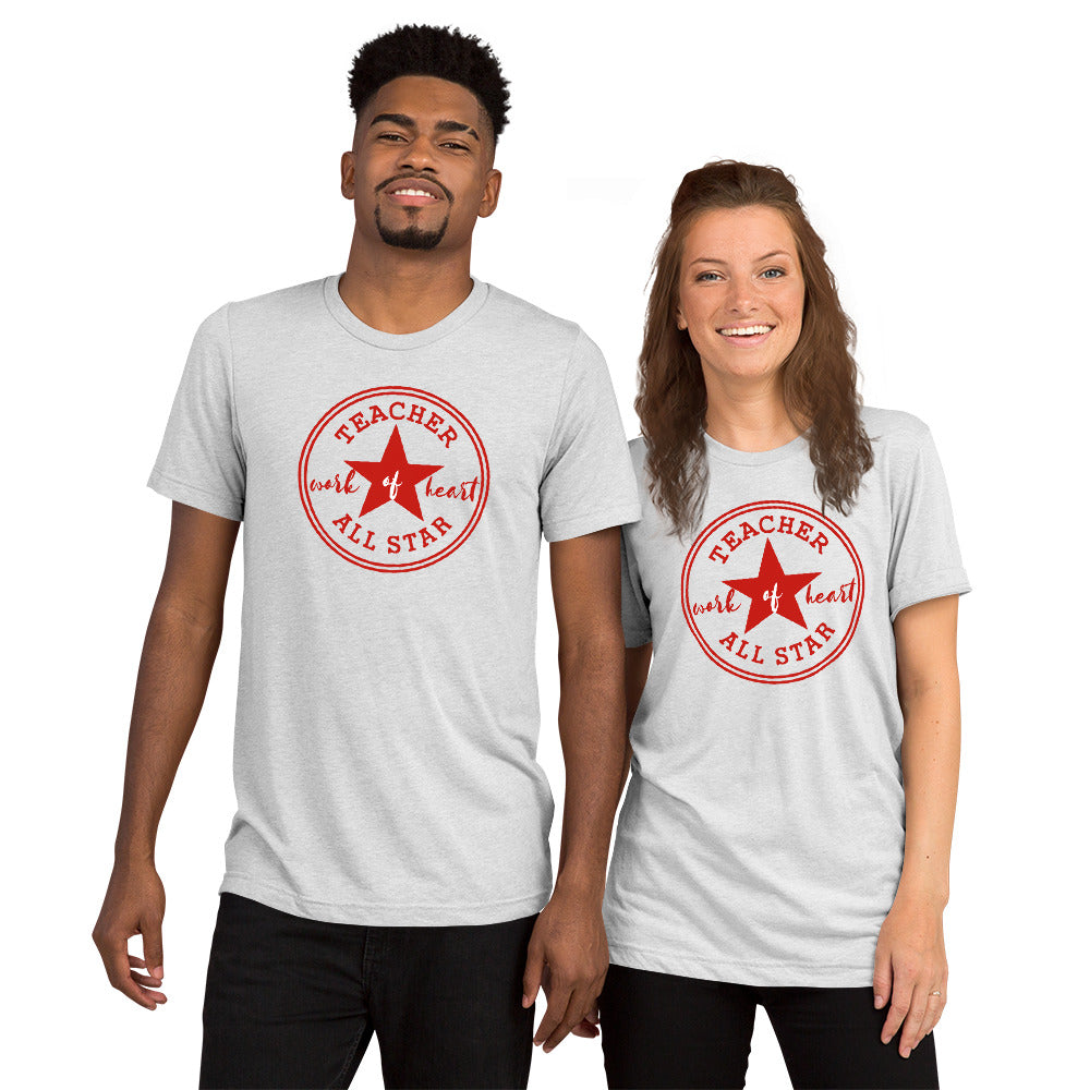 "Teacher All Star" Unisex t-shirt (Super Soft)