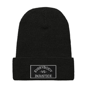 "Everybody VS Injustice" Waffle beanie