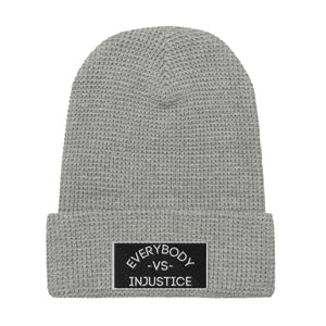 "Everybody VS Injustice" Waffle beanie