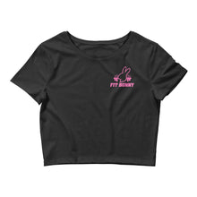 Load image into Gallery viewer, &quot;Fit Bunny&quot; Women’s Crop Tee
