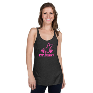 "Fit Bunny" Women's Racerback Tank