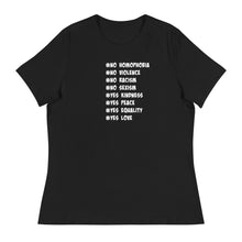 Load image into Gallery viewer, &quot;NO&quot; Women&#39;s Relaxed T-Shirt
