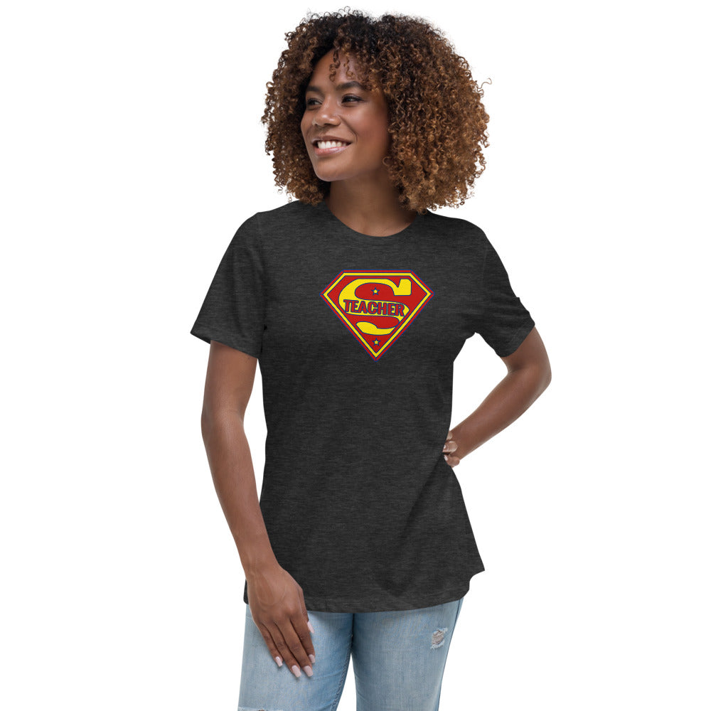"Super Teacher" Women's Relaxed T-Shirt