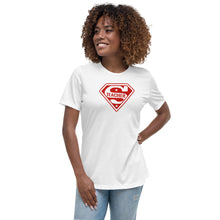Load image into Gallery viewer, &quot;Super Teacher&quot; (RED) Women&#39;s Relaxed T-Shirt
