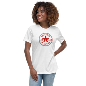 "Teacher All Star" Women's Relaxed T-Shirt